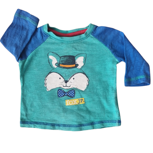 Dymples Long Sleeve Top - Size: 00 (3-6 Months)