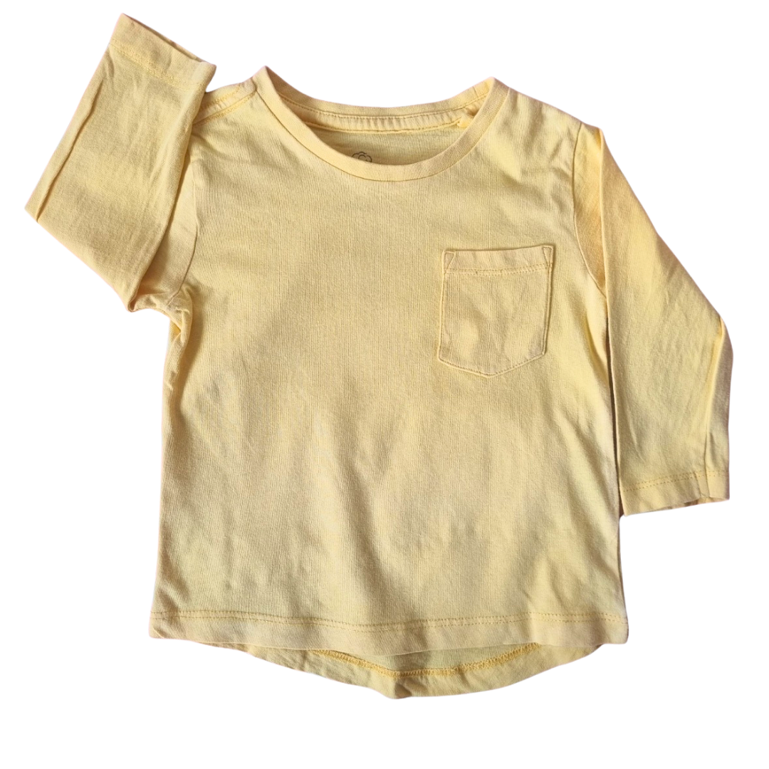 Favourites 100% Organic Cotton Long Sleeve Top - Size: 1