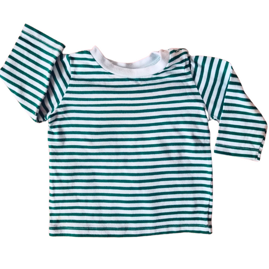 Sprout Long Sleeve Striped Top - Size: 000 (0-3 Months)