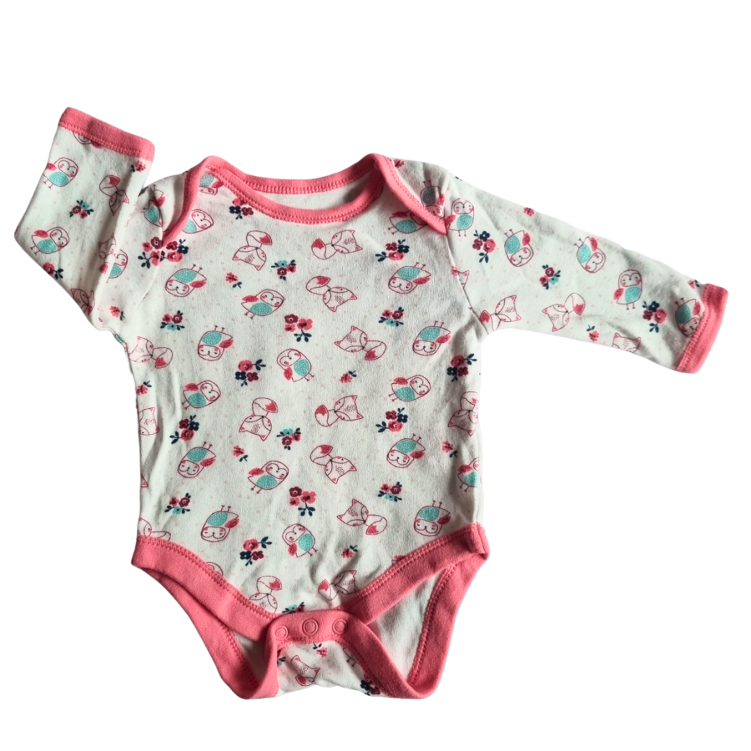 Primark Long Sleeve Bodysuit - Size: 000 (0-3 Months)