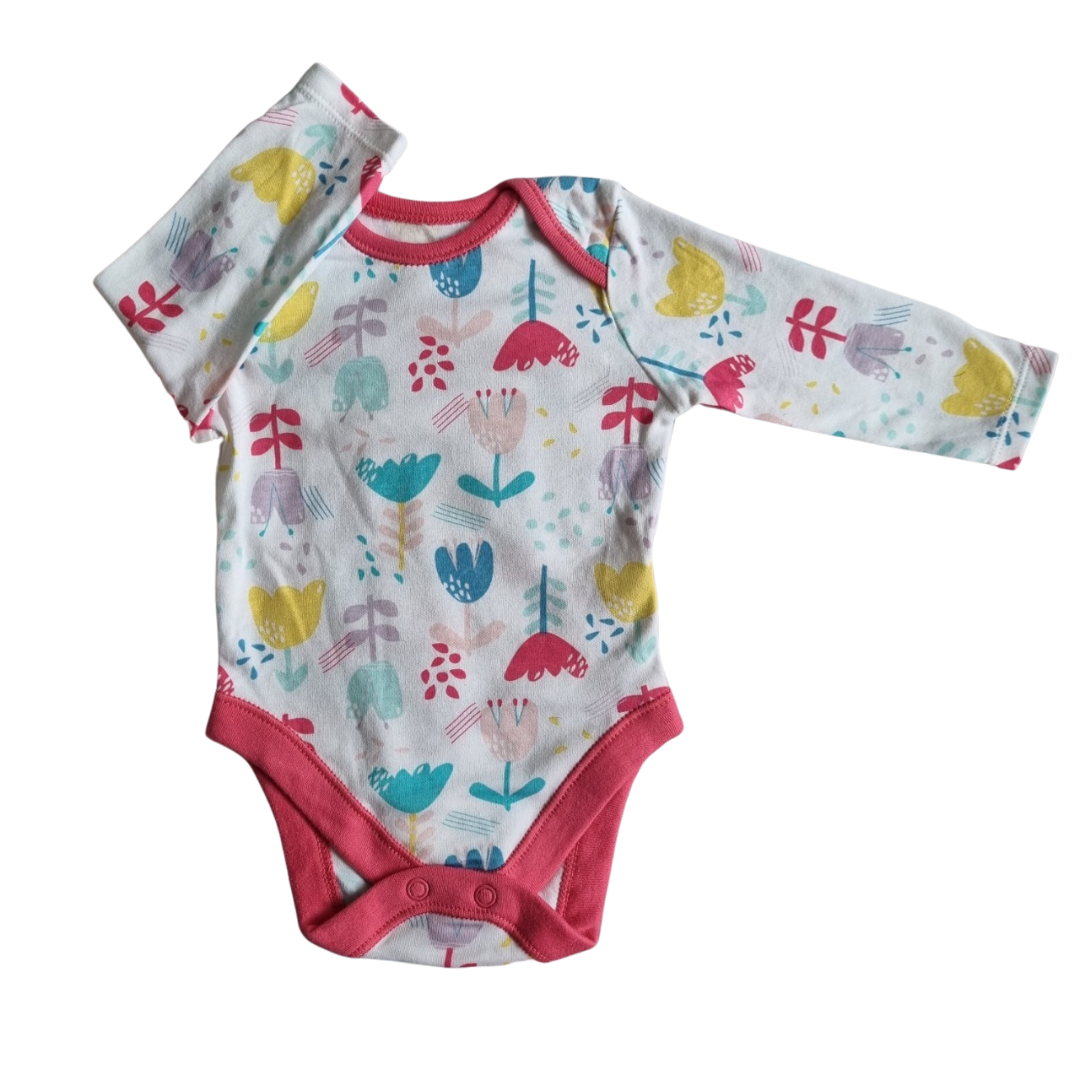 George Long Sleeve Bodysuit - Size: 000 (0-3 Months)