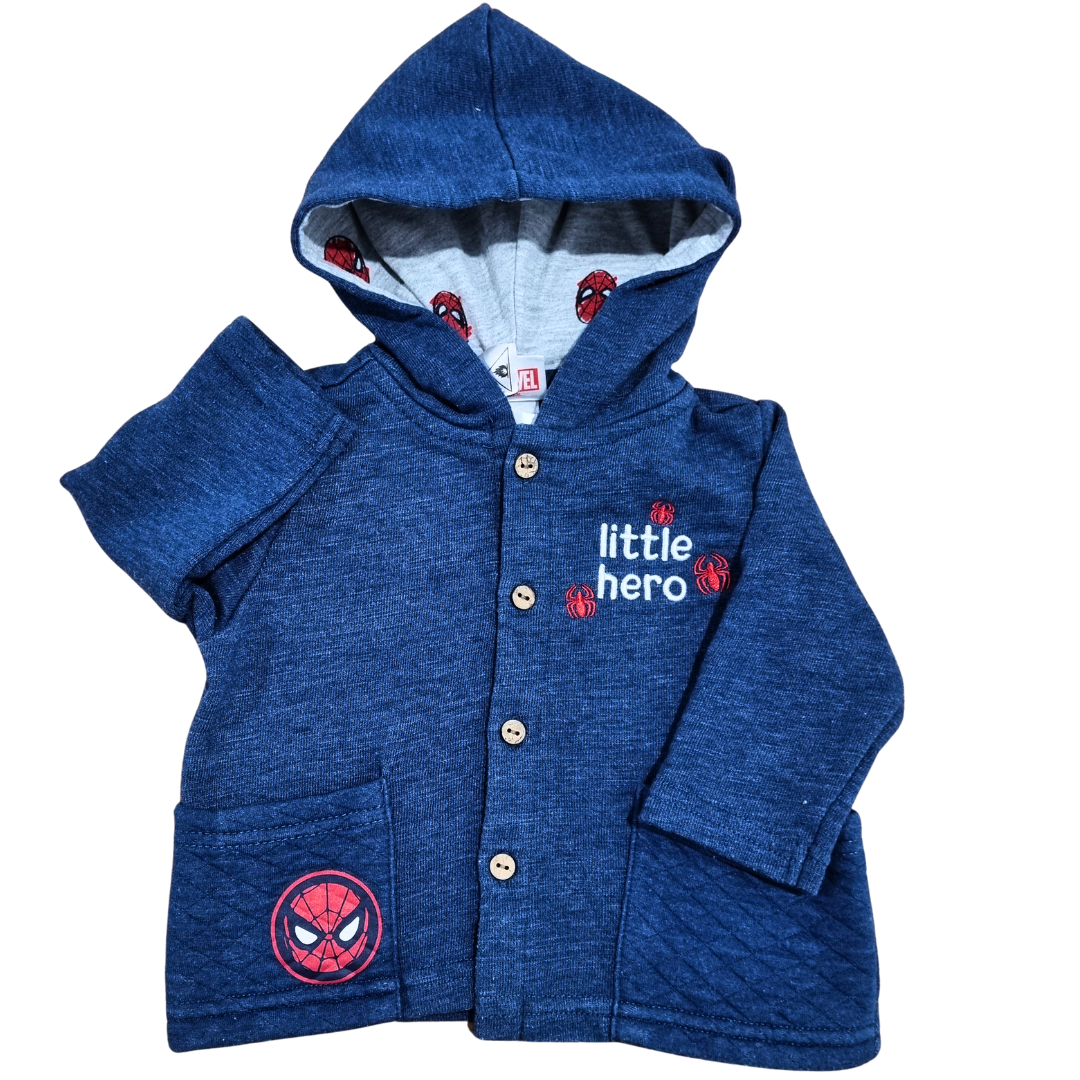 Marvel Spiderman Jacket - Size: 00 (3-6 Months)