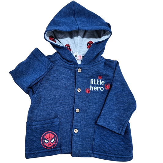 Marvel Spiderman Jacket - Size: 00 (3-6 Months)
