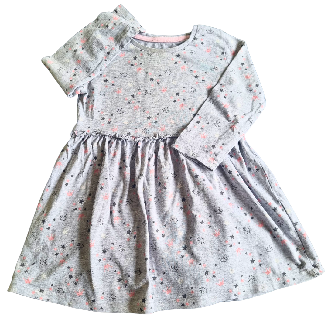 Matalan (UK) Long Sleeve Dress - Size: 2
