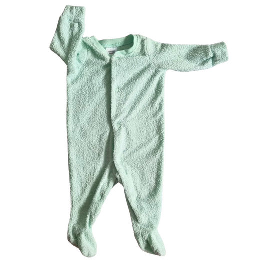 Target Green Towelling Onesie - Size: 0000 (Newborn)