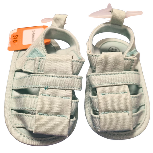 BNWT Mint Green Sandals - Size: 00 (3-6 Months)