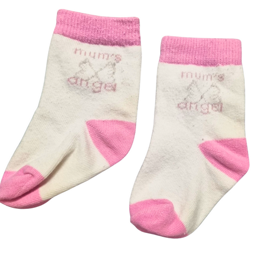 Mums Angel Socks - Size: 1-4