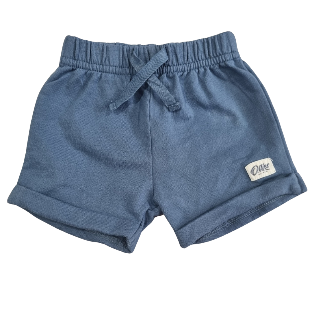 Ollies Place Blue Shorts - 0000 (Newborn)