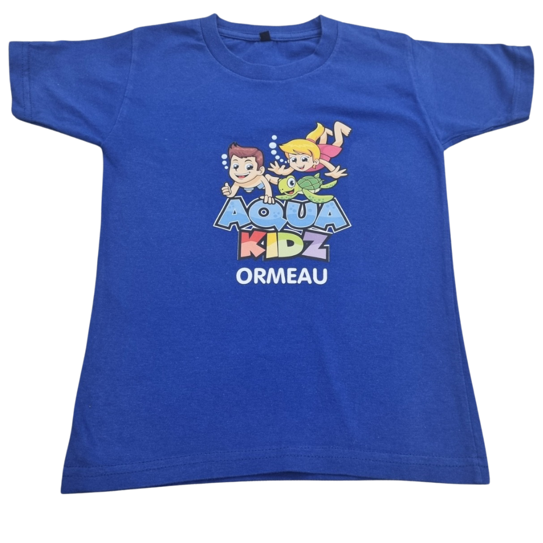 Ormeau Aqua Kidz T-Shirt - Size XS (3)