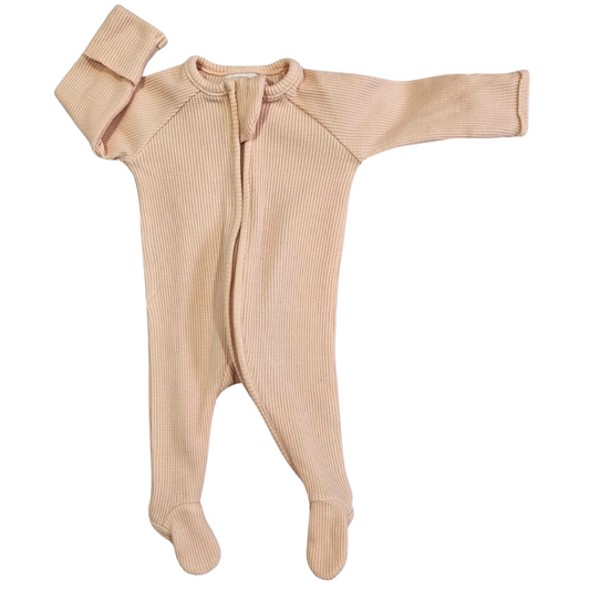 Target Pink Waffle Onesie - Size: 00000 (Prem)