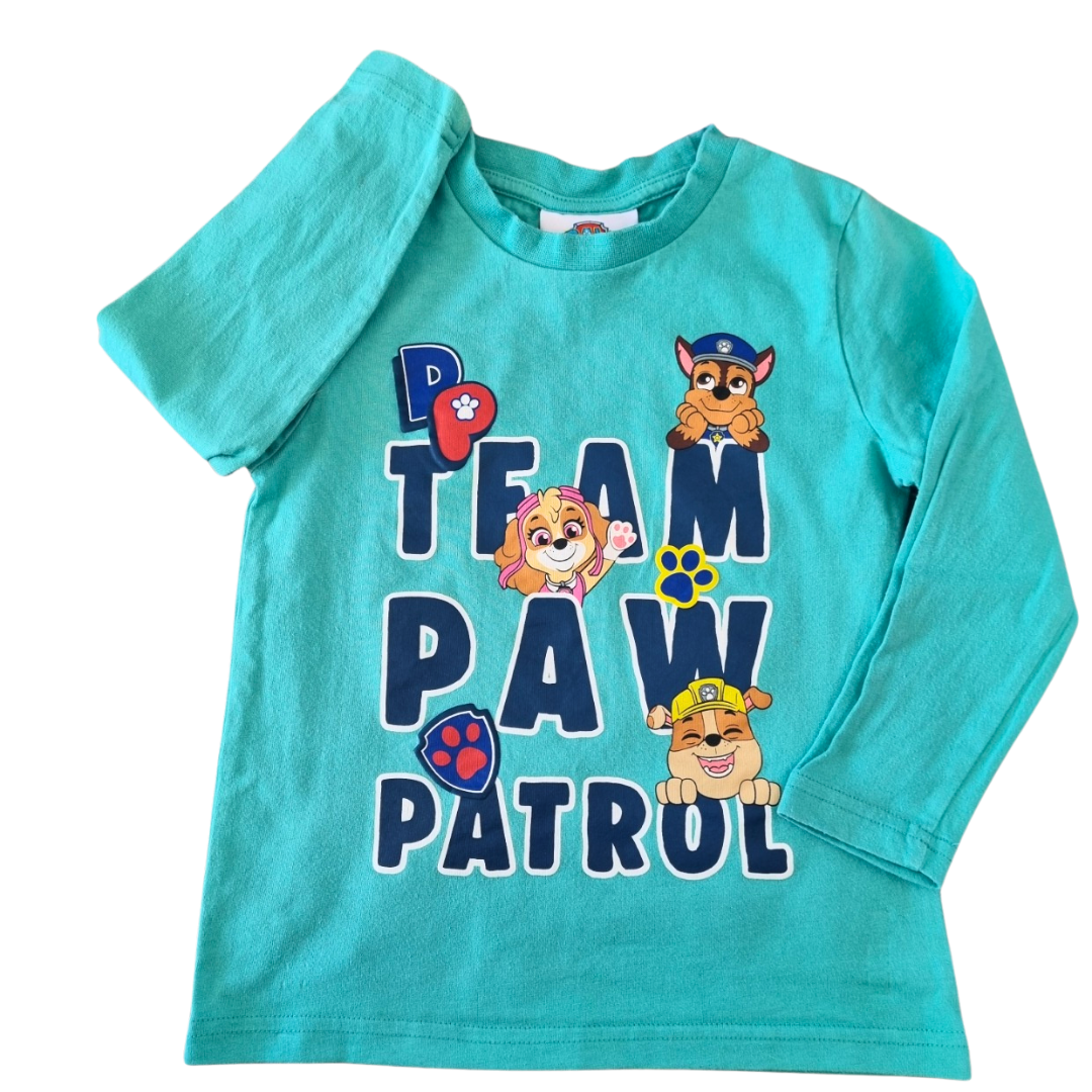 Paw Patrol Long Sleeve Top - Size: 4