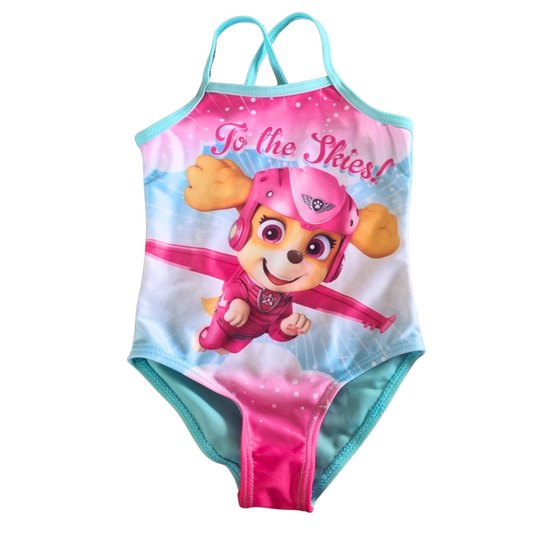 Nickelodeon Skye Paw Patrol Swimming Costume - Size: 2