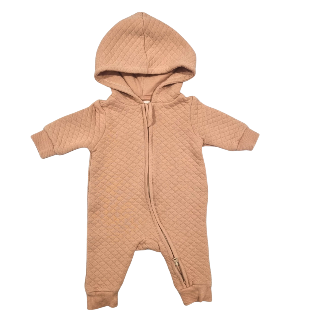 Target Quilted Onesie - Size: 0000 (Newborn)