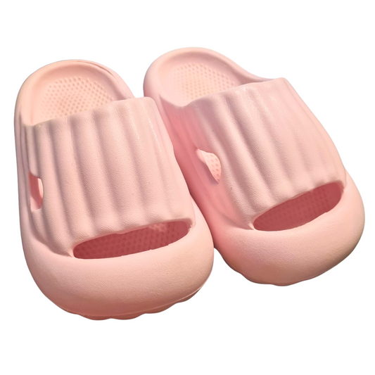 Pink Foam Sliders - Size: 9.5