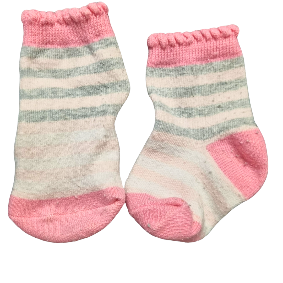 Striped Socks - Size: 0 (6-12 Months)