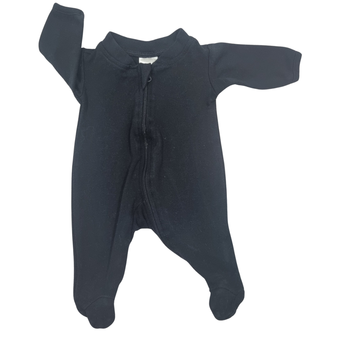 Anko Black Onesie - Size: 00000 (Prem)