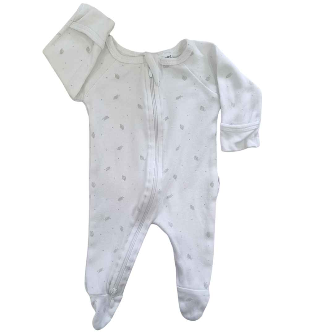 PureBaby Onesie - Size: 0000 (Newborn)