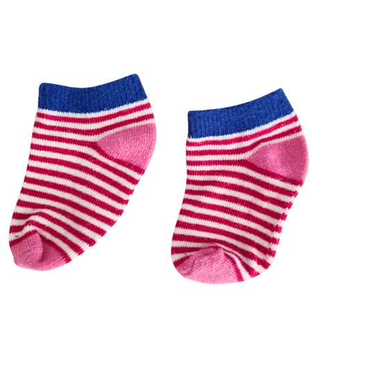 Striped Trainer Socks - Size: 1-4