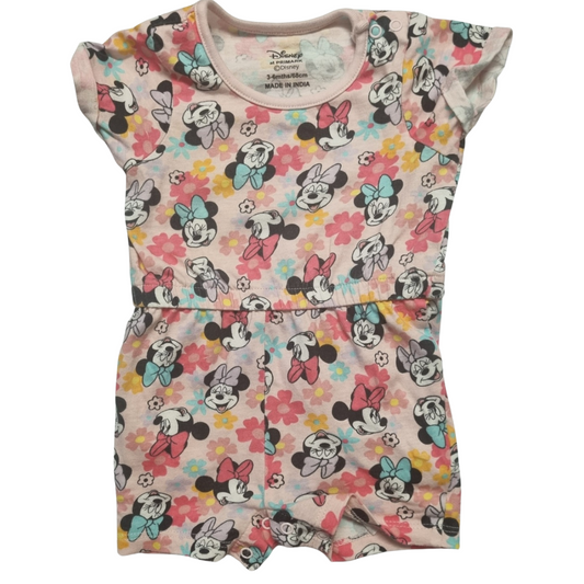 Disney Minnie Mouse Romper - Size: 00 (3-6 Months)