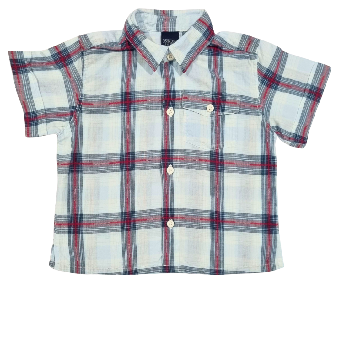 OshKosh Shirt - Size: 0 (6-12 Months)