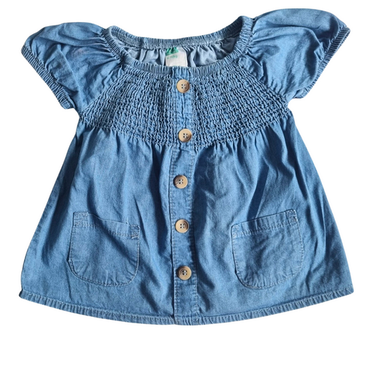 Ackermans Baby Co Top - Size: 0 (6-12 Months)