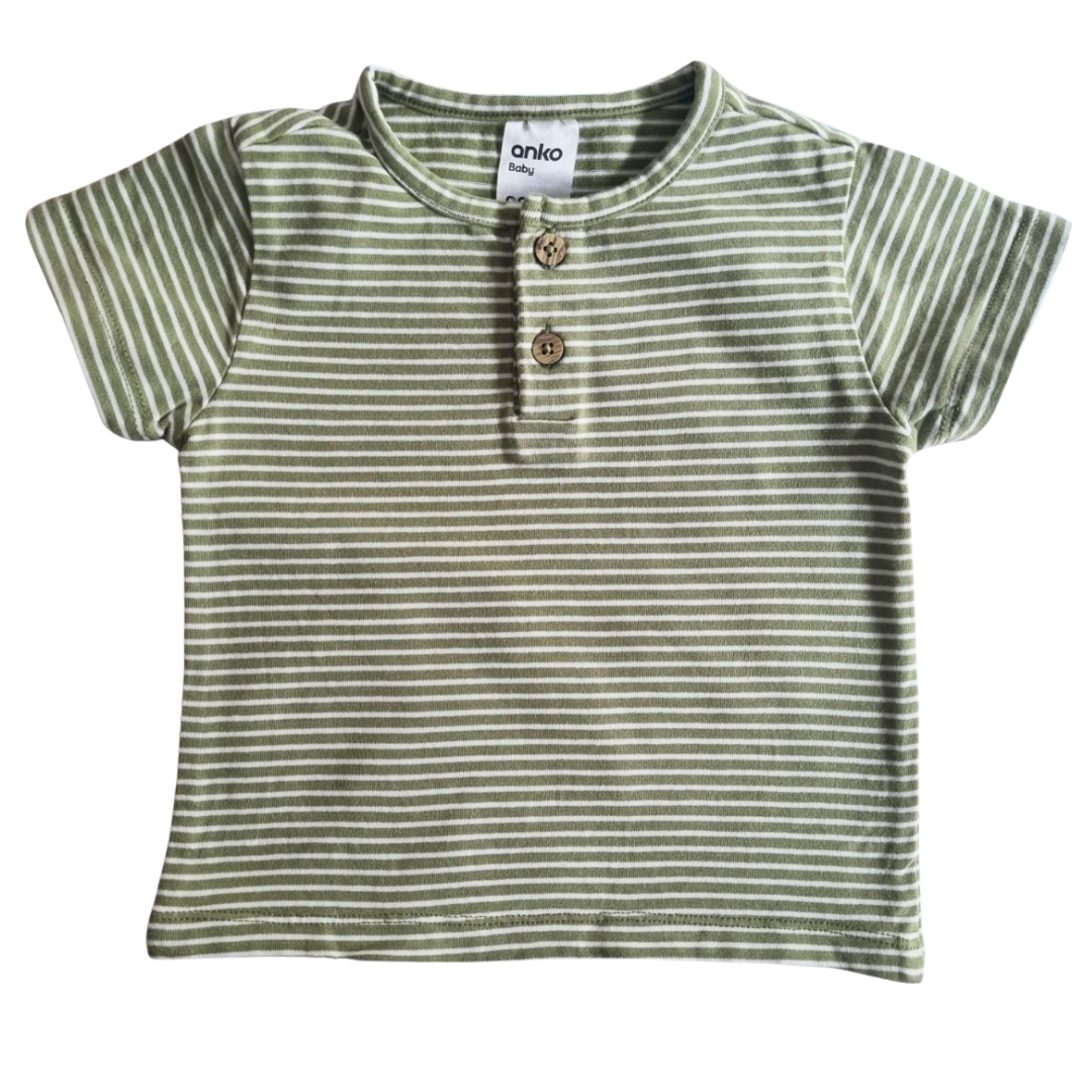 Anko Short Sleeve T-Shirt - Size: 00 (3-6 Months)