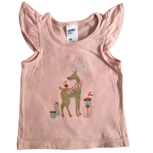 Anko T-Shirt - Size: 00 (3-6 Months)