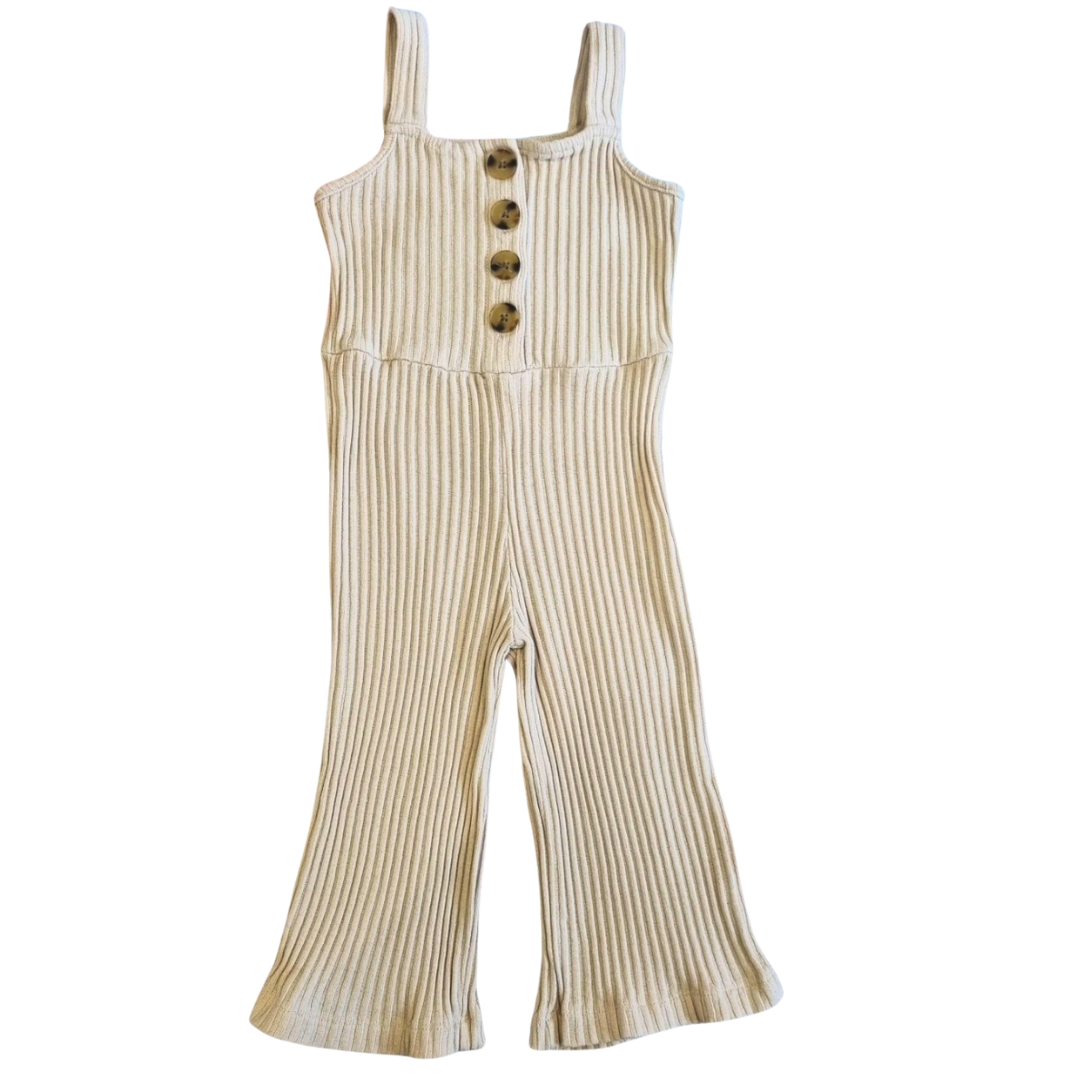 Seed Heritage Ribbed Jumpsuit - Size: 4