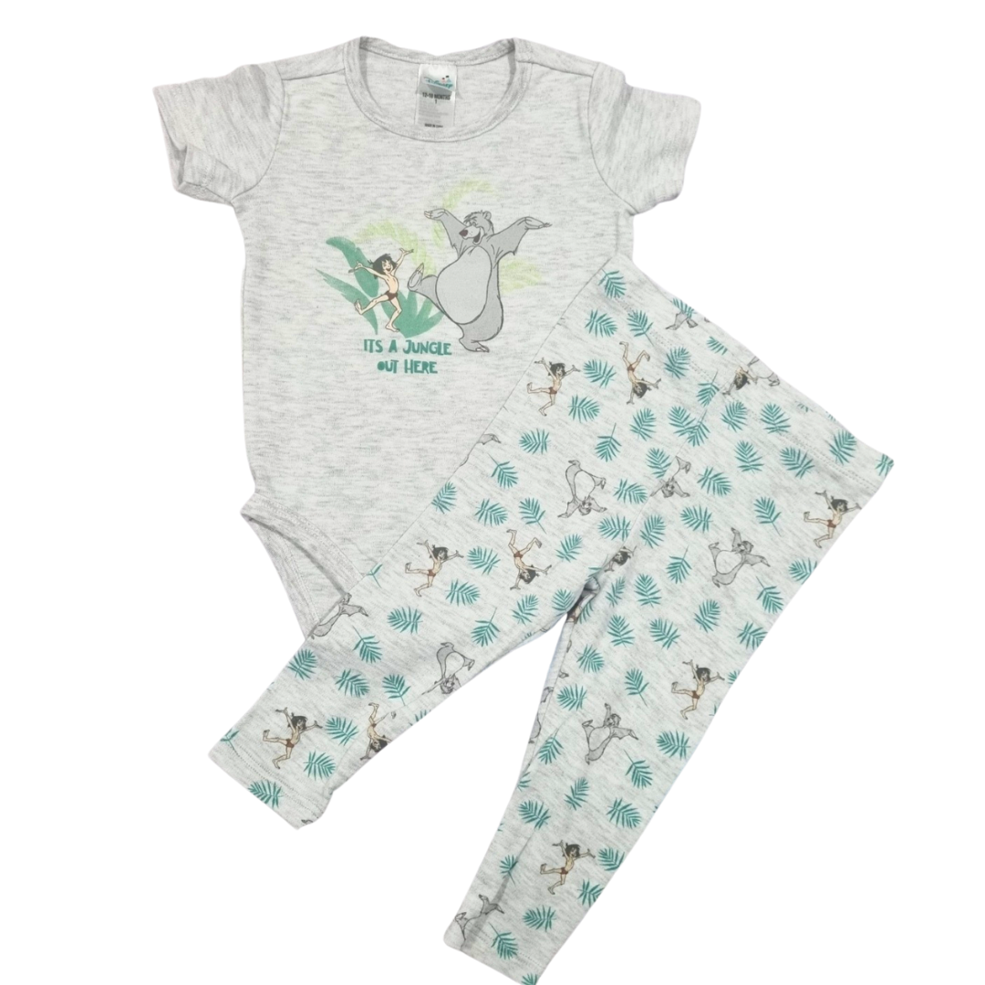 Disney Jungle Book 2pc Bodysuit & Leggings Set - Size: 1