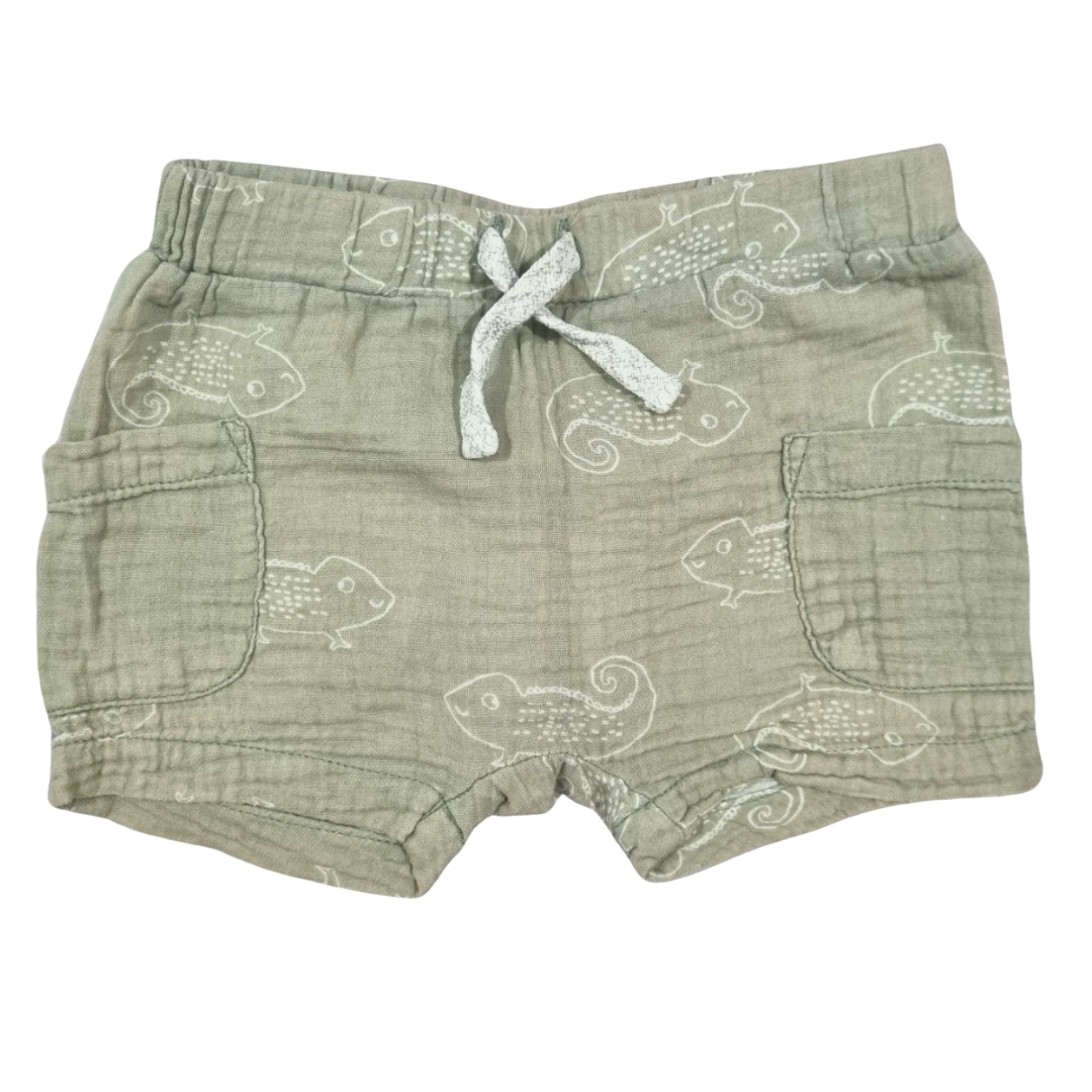 Anko Waffle Shorts - Size: 0 (6-12 Months)