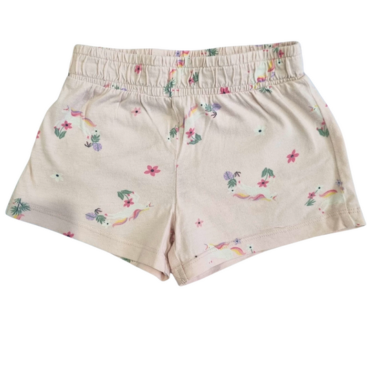 Unicorn Shorts - Size: 0 (6-12 Months)