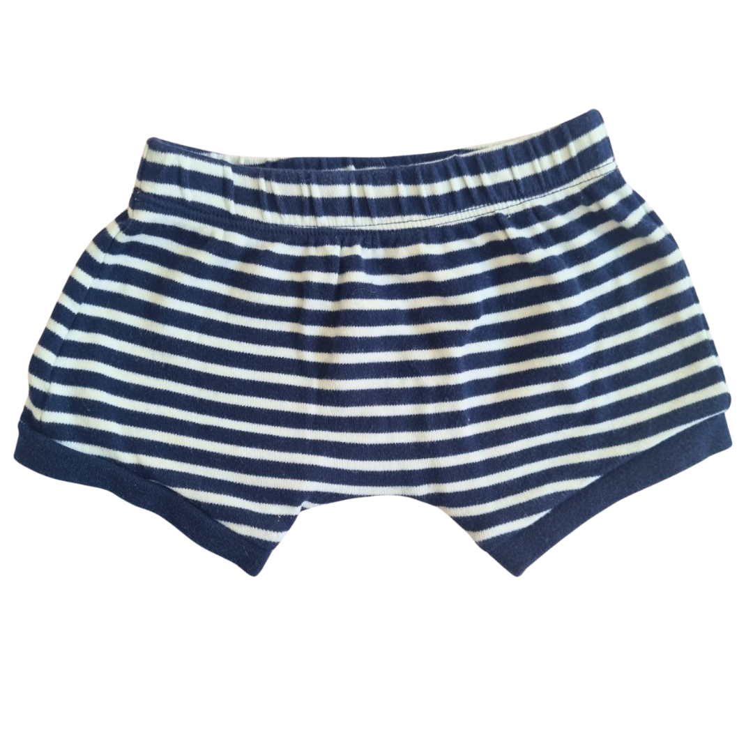 Target Striped Shorts - Size: 000 (0-3 Months)