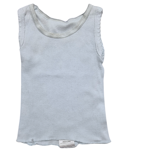 4Baby Ribbed Singlet - Size: 00 (3-6 Months)