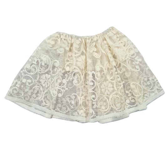 Handmade Lace Skirt - Size: 00 (3-6 Months)