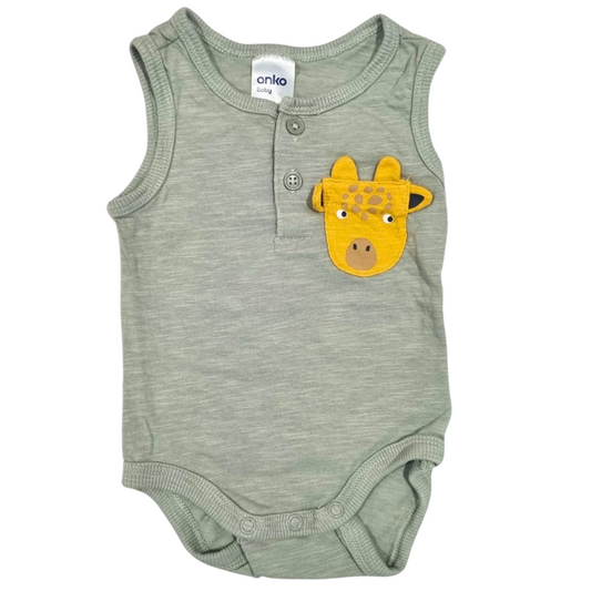 Anko Sleeveless Bodysuit - Size: 000 (0-3 Months)