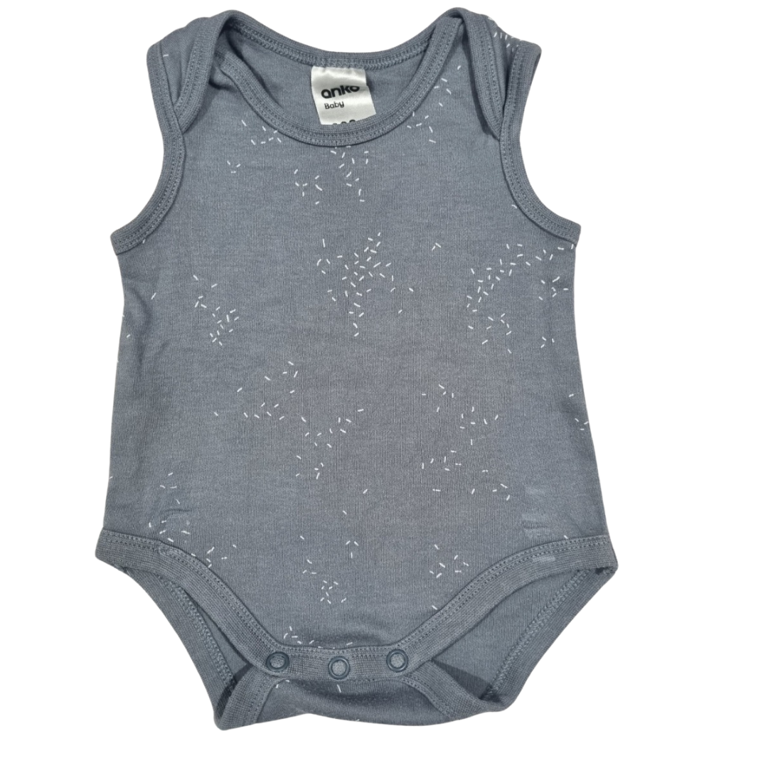 Anko Sleeveless Bodysuit - Size: 000 (0-3 Months)