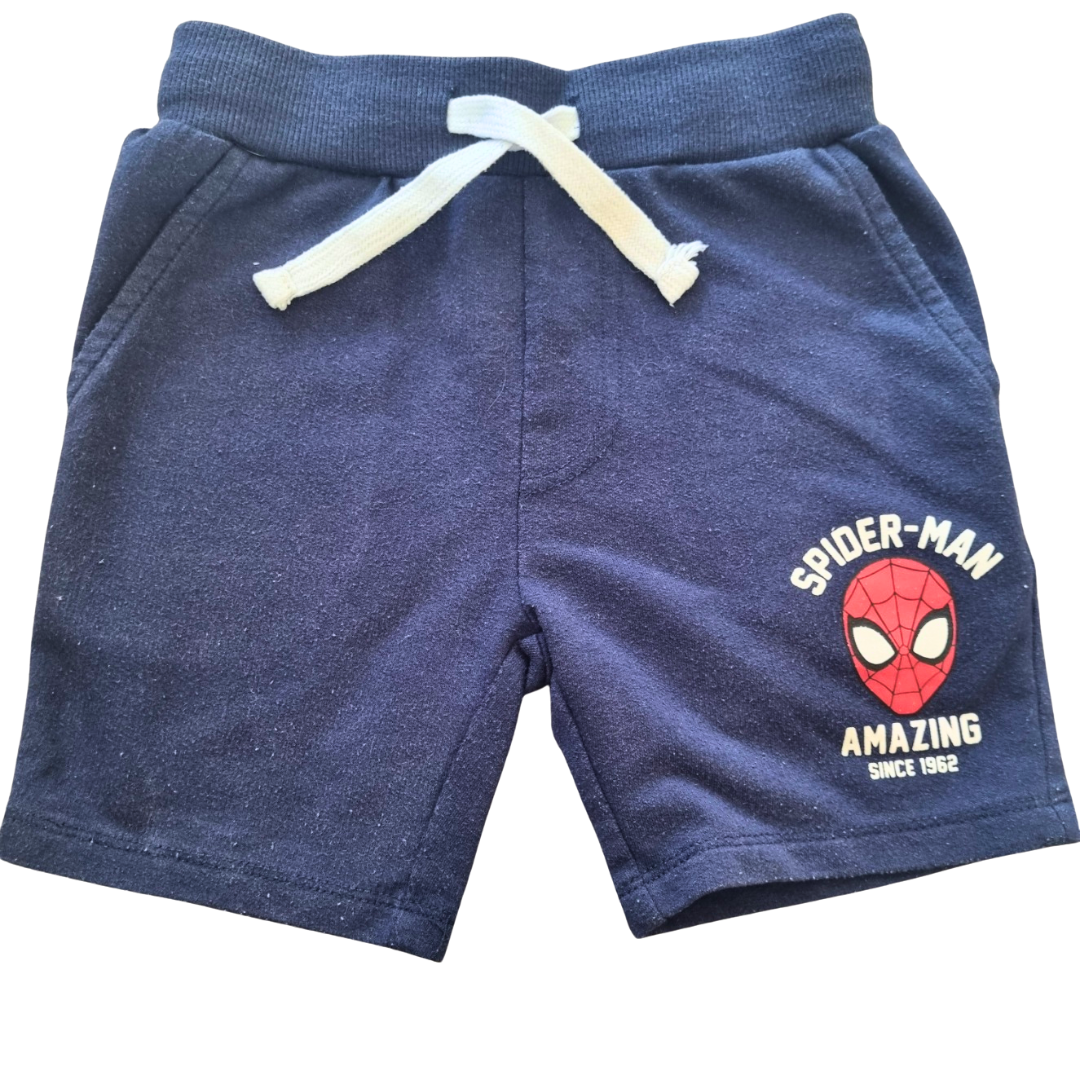 Marvel Spiderman Shorts - Size: 3