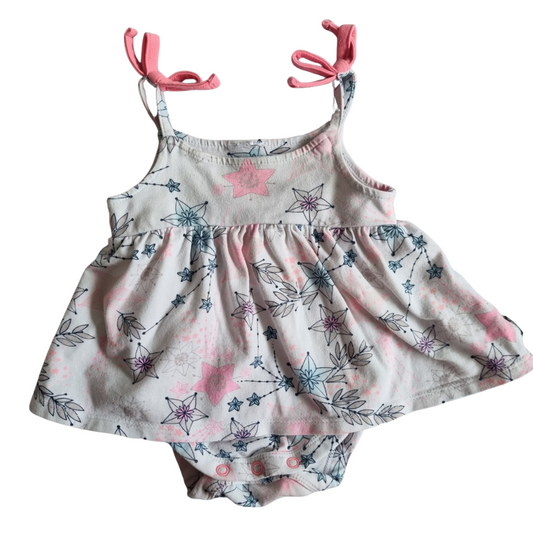 Strappy Bodysuit Dress - Size: 000 (0-3 Months)