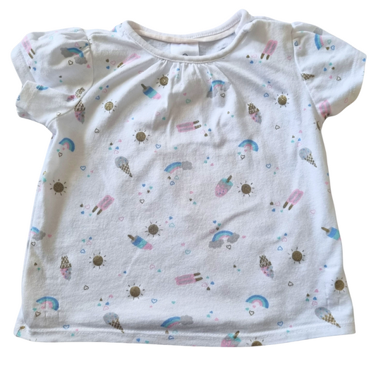 Target T-Shirt - Size: 00 (3-6 Months)