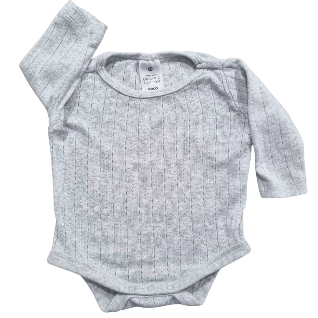 Target Long Sleeve Bodysuit - Size: 0000 (Newborn)