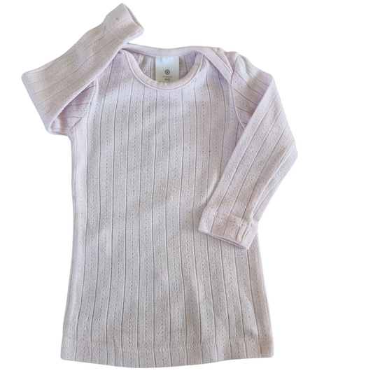 Target Long Sleeve Top - Size: 00 (3-6 Months)