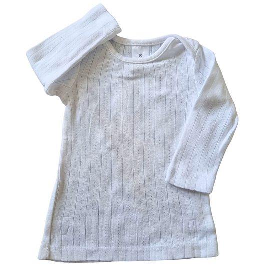 Target Long Sleeve Top - Size: 00 (3-6 Months)