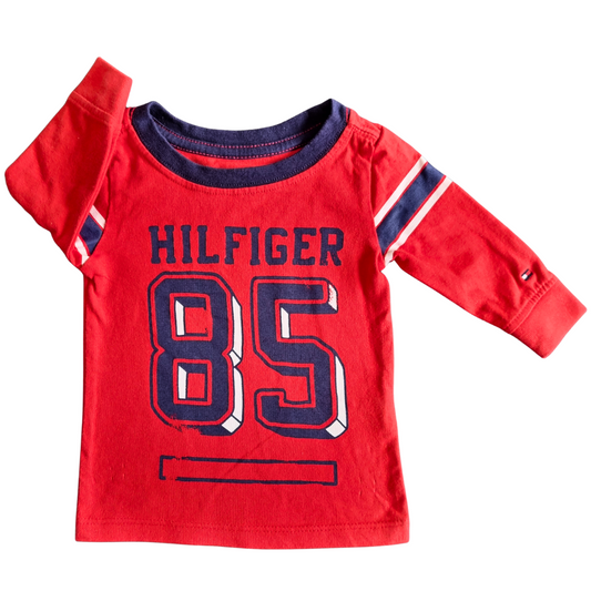 Tommy Hilfiger Long Sleeve Top - Size: 00 (3-6 Months)