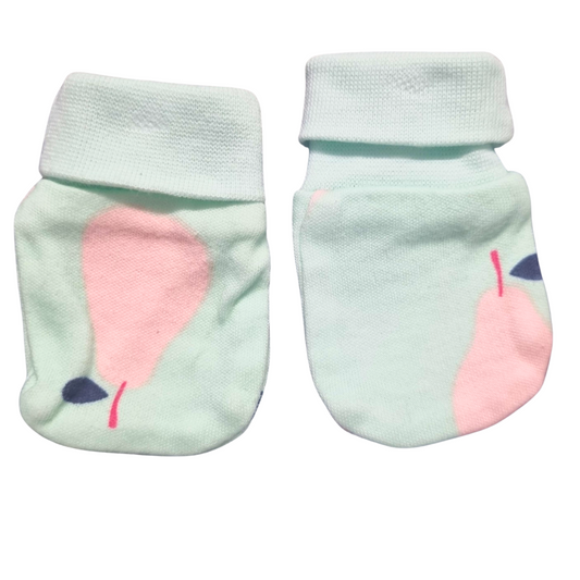 Kids & Co Scratch Mitts - Size: 0 (6-12 Months)