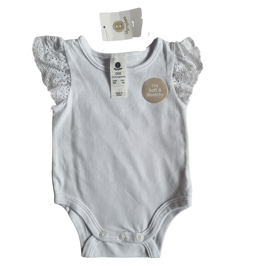 BNWT Dymples Bodysuit - Size: 000 (0-3 Months)