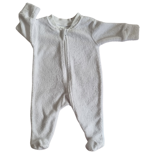 Anko White Towelling Onesie