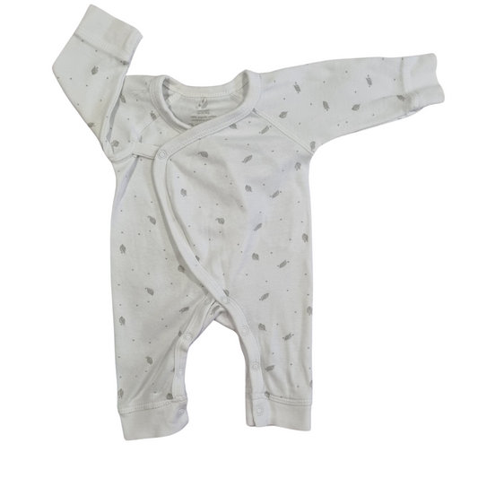 PureBaby Wrap Style Onesie - Size: 00000 (Prem)