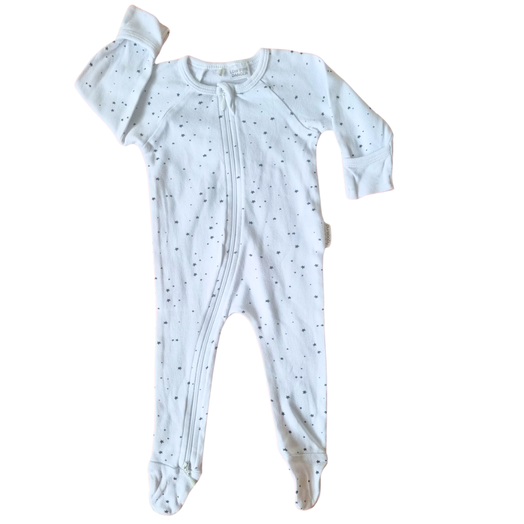 Purebaby 100% Organic Cotton Onesie - Size: 000 (0-3 Months)