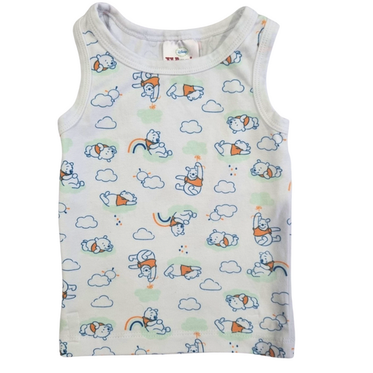 Winnie The Pooh Singlet - Size: 000 (0-3 Months)