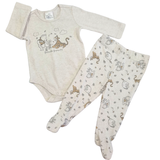 Disney 2pc Bodysuit & Leggings Set - Size: 00 (3-6 Months)